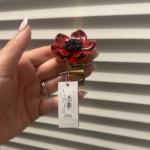 Kate Spade Red and Gold bracelet - Picture 1 of 4